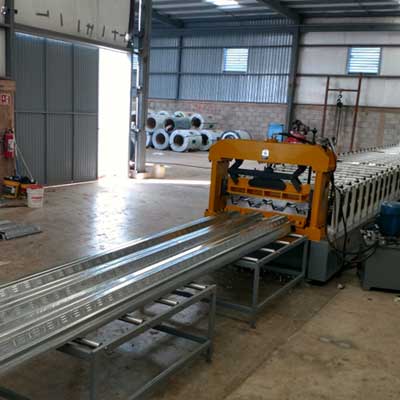 Client mexicain - Profileuse pour plancher collaborant
